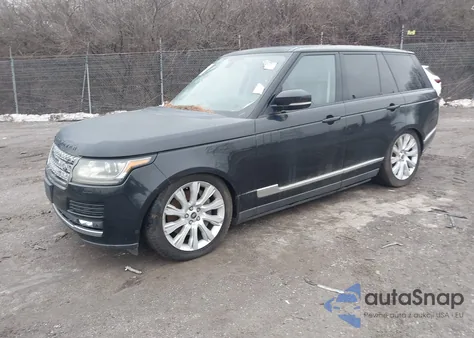 2014 Land Rover Range Rover 5.0L V8 Supercharged/5.0L V8 Supercharged Ebony Edition from USA, damaged, VIN SALGS2EF4EA126065